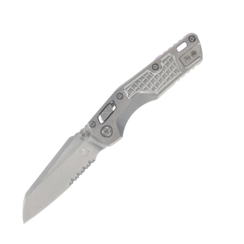 Microtech MSI Mini-Ram-Lok Partial Serrated Marfione Stonewash MT210M11FRMS4 
