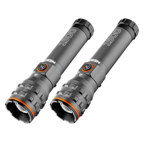 NEBO 2 Pack 1500 Lumen Flashlights NEB-FLT-0073