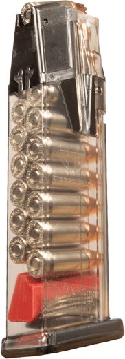 ETS Omega 17 Round 9mm Magazine Clear for S&W M&P