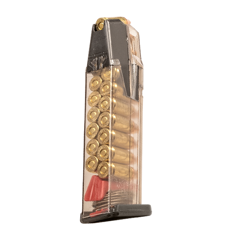 Omega SIG P320 17-Round 9mm Magazine Clear | Steel-Polymer Hybrid