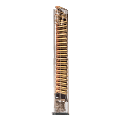 ETS 40-Round 9mm Clear Magazine Glock Compatibility Plus PCC