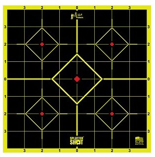 Pro Shot Splatter Shot 8in Green Sight In Target Peel and Stick 6 Pack 8SI-GREEN-6PK