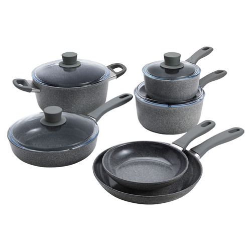 Henckels 10 pc Parma Plus Ceramic Hybrid Nonstick Cookware Set 1033152