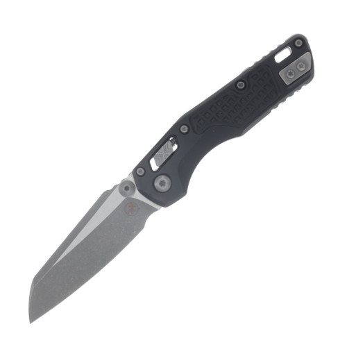 Microtech MSI Mini Folding Knife Apocalyptic S/E Frag Patterned Black MT210M10APFR