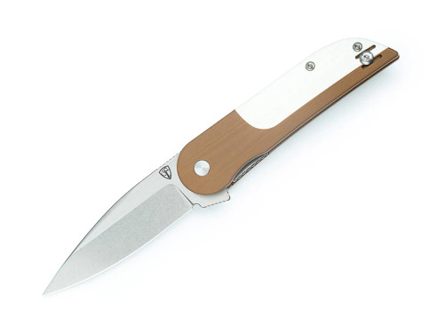 Finch Knife Co Devil's Finger Linerlock Folding Knife Claymore 14C28N Spear Point