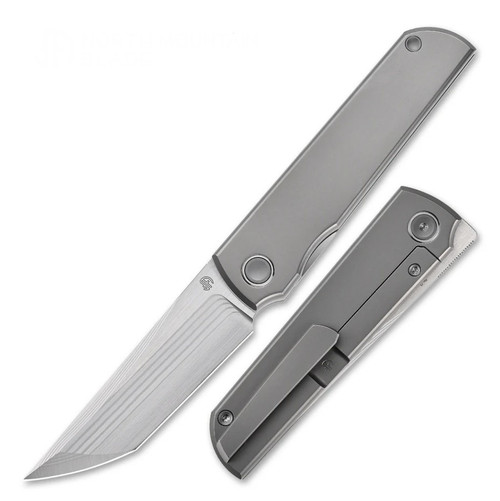 North Mountain Blade Chop Classic Framelock Folder TI 3.35in ZDP 189 NMB2505ATIZD