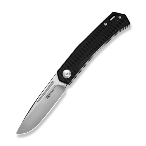 Sencut Braxx Slipjoint Folding Knife Satin D2/Black G-10 S25089-1