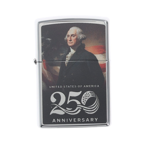 Zippo America 250th Anniversary Special Edition Lighter George Washington America Flag ZP129367