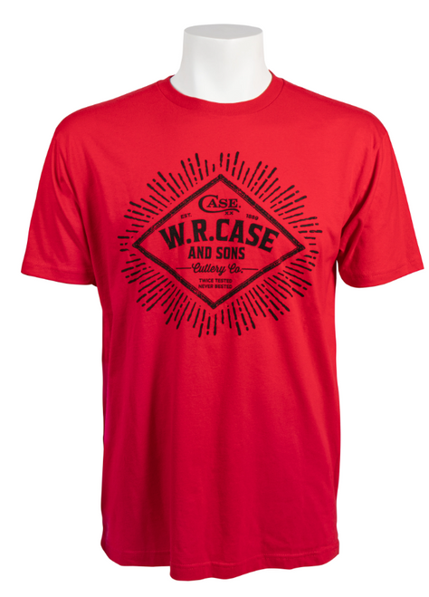 Case T-Shirt Red and Black Logo 3XL CA52573