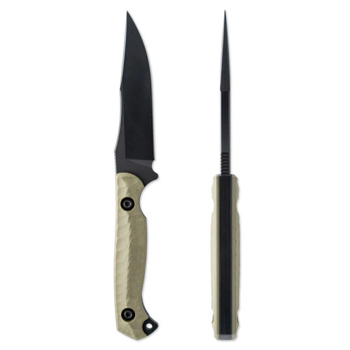 Toor Krypteia Fixed Knife Ranger Green G-10 Handle Black CPM M4 Blade W/Sheath KRYPTEIARG
