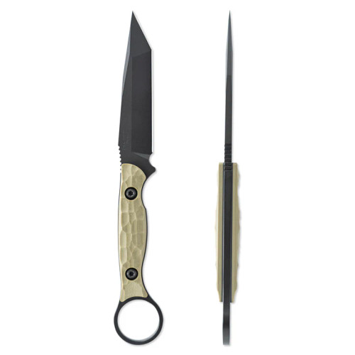 Toor Serpent T Fixed Knife Ranger Green G-10 Handle Blk CPM M4 Blade W/Sheath SERPENTTRG