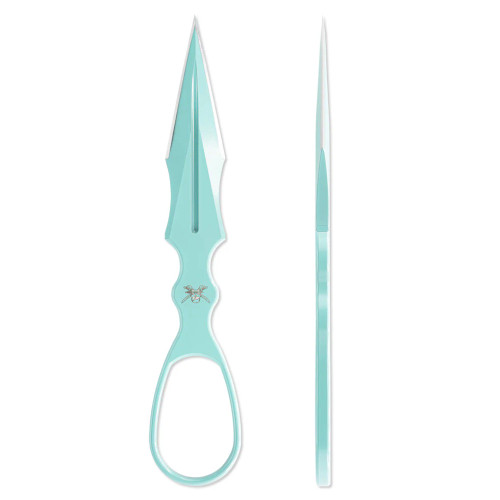 Skallywag Tactical D2 Dagger Teal SWD2DTL