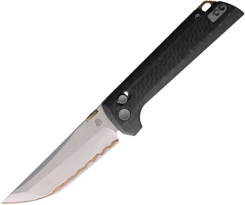 North Mountain Blade Chop 2 Crossbar Lock Folder Carbon Fiber Handle Tanto Blade