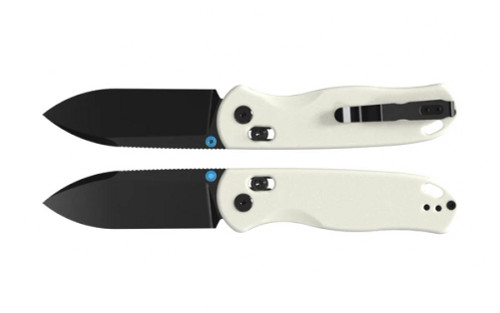Kizer Drop Bear Folding Knife Glow In The Dark G-10 Handle Black PVD Coated Blade V3619A21