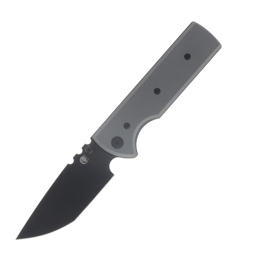 Chaves Knives Blue Label N.T.A.K. - Satin/SW Tanto / Charcoal Gray G-10 CK-1D2-2C2A-4C1-15F