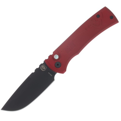 Pro-Tech x Chaves Knives Red Key DLC Blade D CK-1A10-1G3F-2D10