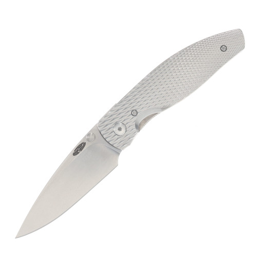TRM ATOM Linerlock Folder MagnaCut Blade Titanium 3D Contoured Handle DLR-ATM-TI-LS