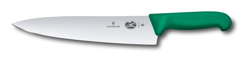 Victorinox Fibrox Pro Chef's Knife 10in Blade Green TPE Handle 5.2004.25B