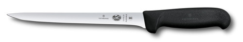 Victorinox 8-inch Straight Flexible Fillet Knife Fibrox Pro Handle 5.3763.20BK