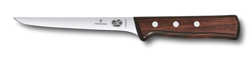 Victorinox Boning, 6" straight, narrow, stiff blade, wood handle  Wood                                  *Bulk*