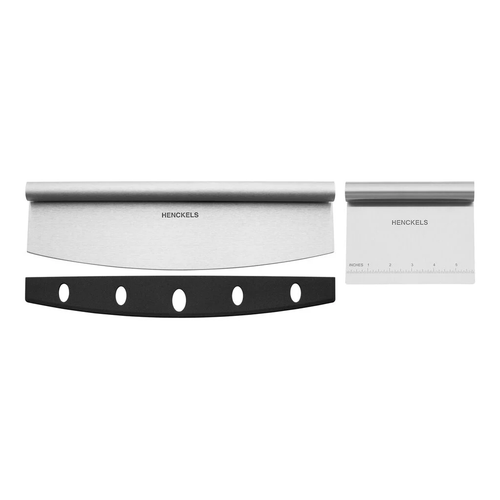 Henckels BBQ+ Grill 2pc Stainless Steel Pizza Prep & Cut Set 1029646