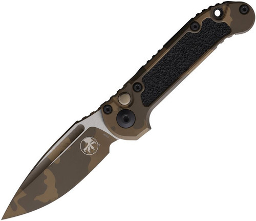 Microtech L.U.D.T. S/E Gen III OTS Auto Signature Series Badlands Camo Standard AUMT1135-1BNCS-Z4
