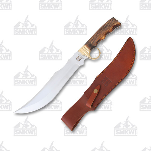 Rough Ryder Gunstock Saddle Bowie