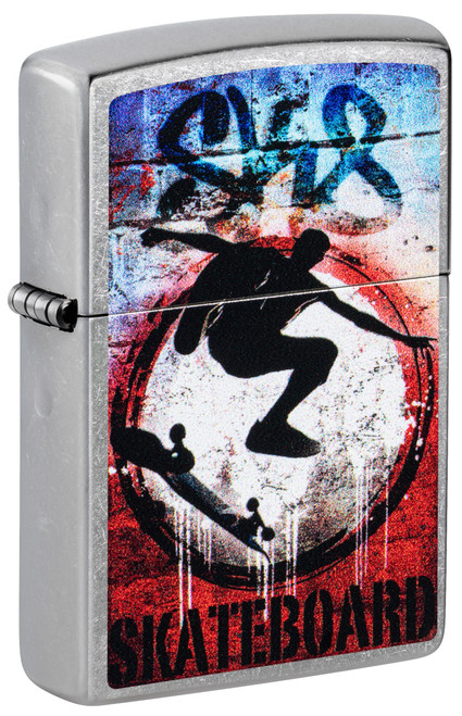 Zippo Skateboard Kickflip Graffiti Design ZP47182