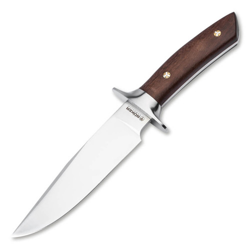 Boker Arbolito Torito GX Fixed Blade W/ Sheath Guayacan Wood Handle BK02BA593GX