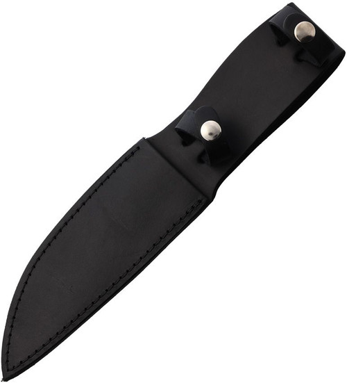 Black Leather Sheath Fits 10" Overall Fixed Blade SH1250