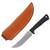 Busse SYKCO WD5 Trail Point Fixed Blade STNWSH Blade Resiprene C Handle SYKCOWD5TP