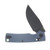 Vosteed Porcupine Modswap Folder Black Stonewash 154CM Blade Blue G10 Handle A3102