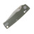 Vosteed Porcupine Modswap Folder Stonewash 154CM Blade Green Micarta Handle A3104