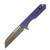 Heretic SMKW Exclusive Jinn Manual Folding Knife Bronze/Purple Chassis H213-7A-PU