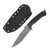 Work Tuff Gear Steadfast Fixed Knife Black G-10 Handle Dark Washed K329 Blade K329-DWBG10B
