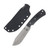 Work Tuff Gear Mt. Laguna Black G-10 Handle With Red Liner Topo K110 Blade Black Kydex Sheath K110-BG10RLB