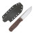 Work Tuff Gear Forsetsr Gen 3 Canvas Micarta Handle Satin K329 Blade OD Green Kydex Sheath K329-SCMODG