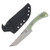 Work Tuff Gear Devilhorn Natural Jade Green G-10 Handle Satin AEB-L Blade Black Kydex Sheath AEBL-SNJG10B