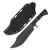Work Tuff Gear V-44X Pit Viper Textured Grip Handle Dark Washed SK85 Blade Black Kydex Sheath SK85-DWPVB