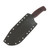 Work Tuff Gear Natural Canvas Micarta Grip Handle Two Tone Ghost K329 Blade OD Green Kydex Sheath K329-TTGNCMODG