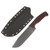 Work Tuff Gear Natural Canvas Micarta Grip Handle Dark Washed K329 Blade OD Green Ktdex Sheath K329-DWNCMODG