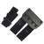 Work Tuff Gear Ares-NC Canvas Micarta Grip Handle Dark Washed SK85 Blade Black Kydexheath SK85-DWCMB