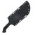 Work Tuff Gear Ares-NC Black Textured G-10 Grip Handle With Orange Liner APO SK85 Blade Black Kydex Sheath SK85-APOBG10B