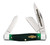 Case XX Limited Edition Barnboard Jigged Bermuda Green Bone Large Stockman Folding Knife CA61872