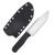 Work Tuff Gear Voyageur Gen 2 Fixed Knife Black G-10 Grip Handle Satin K329 Blade K329-SBG10B