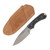 Bradford SMKW Exclusive Guardian 3 Fixed Blade Knife Stonewash MagnaMax/Charcoal Libertywood BRAD3671
