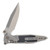Microtech Socom Delta RAM-LOK Spear Point MS Folder STNWSH-STNWSH TI W/ Textured Inlay Flamed TI W/Bronze MT160RL10SMS5