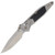 Microtech Socom Delta RAM-LOK Spear Point MS Folder STNWSH-STNWSH TI W/ Textured Inlay Flamed TI W/Bronze MT160RL10SMS5