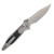 Microtech Socom Delta RAM-LOK Spear Point MS Folder STNWSH-STNWSH TI W/ Textured Inlay Flamed TI W/Bronze MT160RL10SMS5