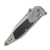Microtech Socom Delta RAM-LOK Spear Point MS Folder STNWSH-STNWSH TI W/ Textured Inlay Flamed TI W/Bronze MT160RL10SMS5